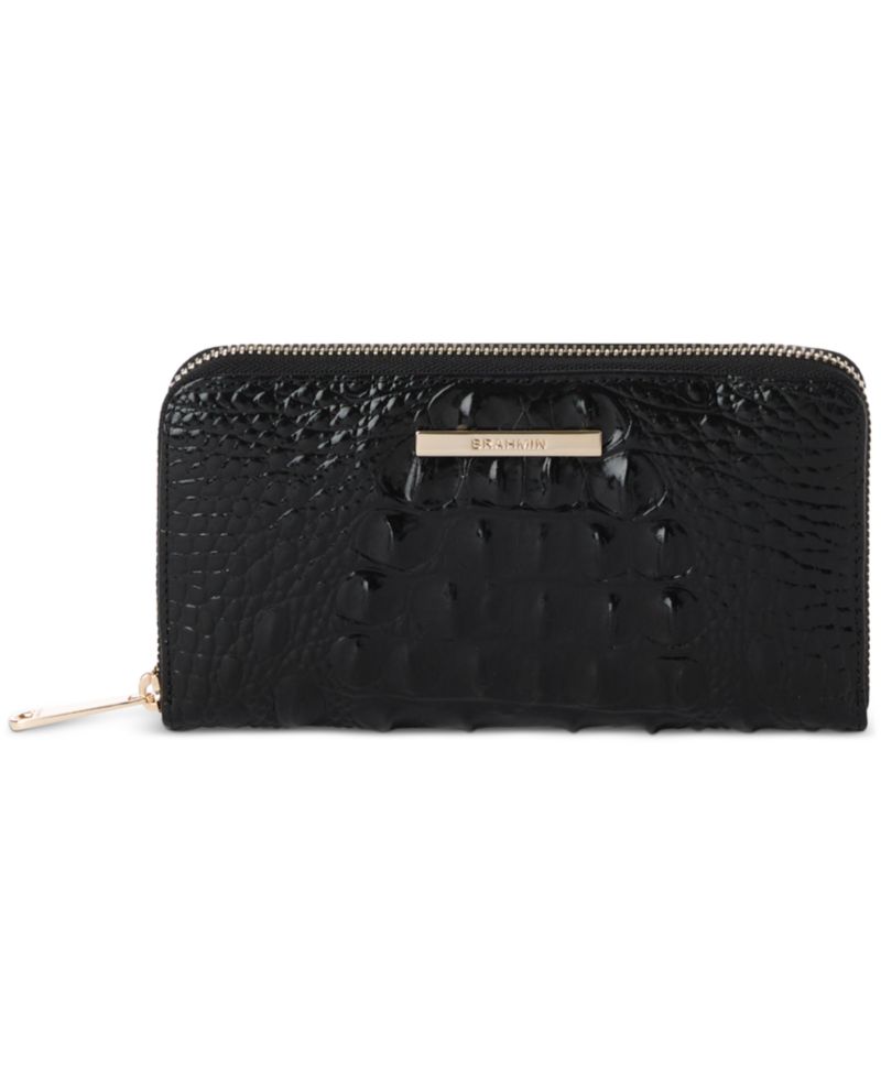 Suri Melbourne Leather Zip-Around Wallet