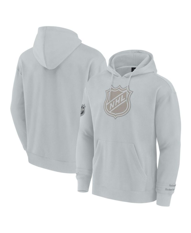 Men's Gray NHL Elements Pace Pullover Hoodie
