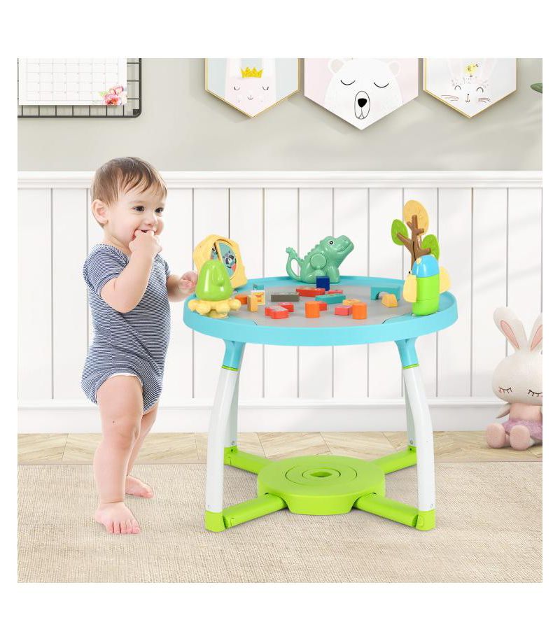 Toddler 5-in-1 Baby Activity Center with Bounce Seat & Toys