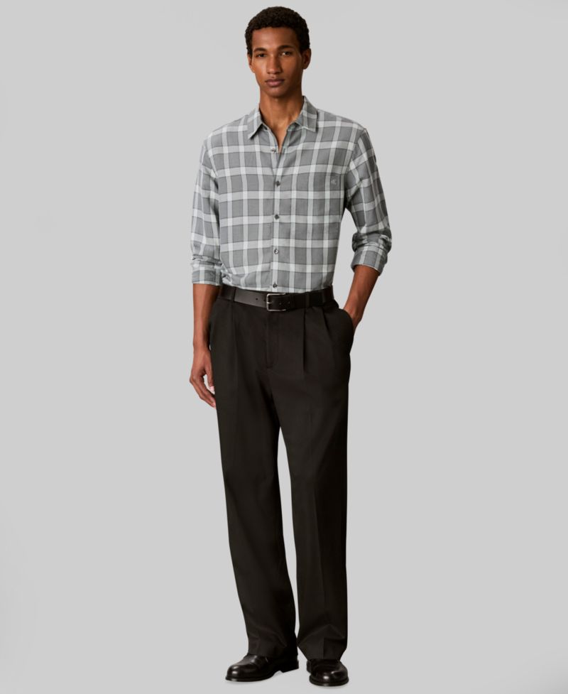 Men's Yarn-Dyed Plaid Classic Shirt