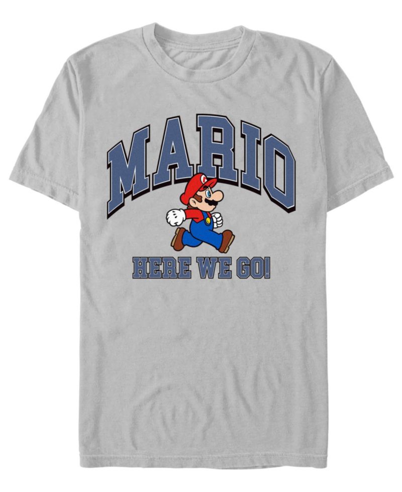 Men's Nintendo Mario Here We Go T-Shirt