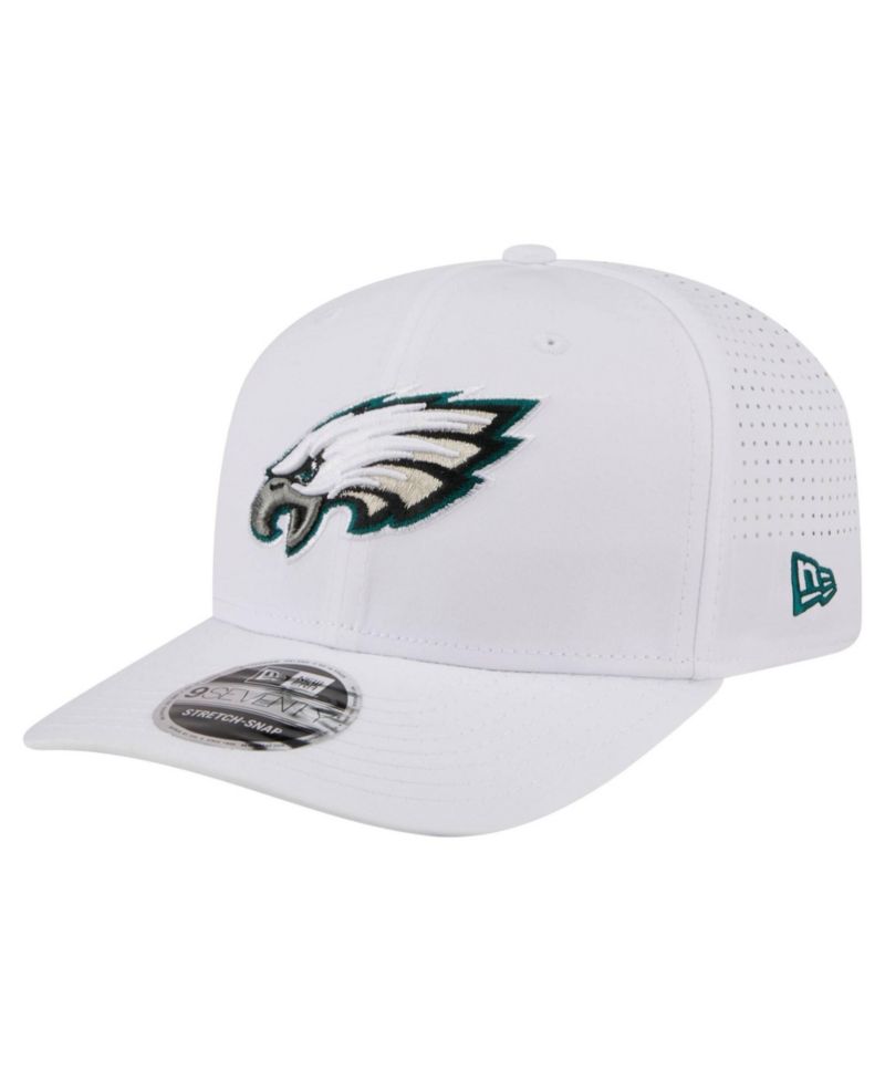 Men's White Philadelphia Eagles Name Plate 9SEVENTY Adjustable Hat