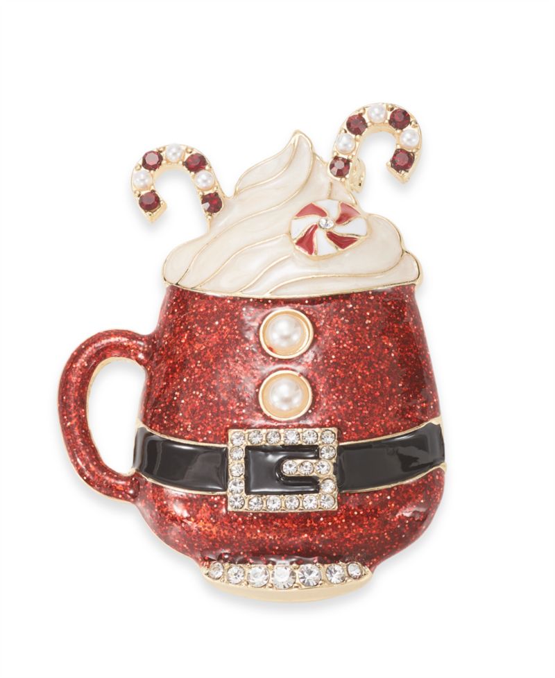 Santa Mug Pin