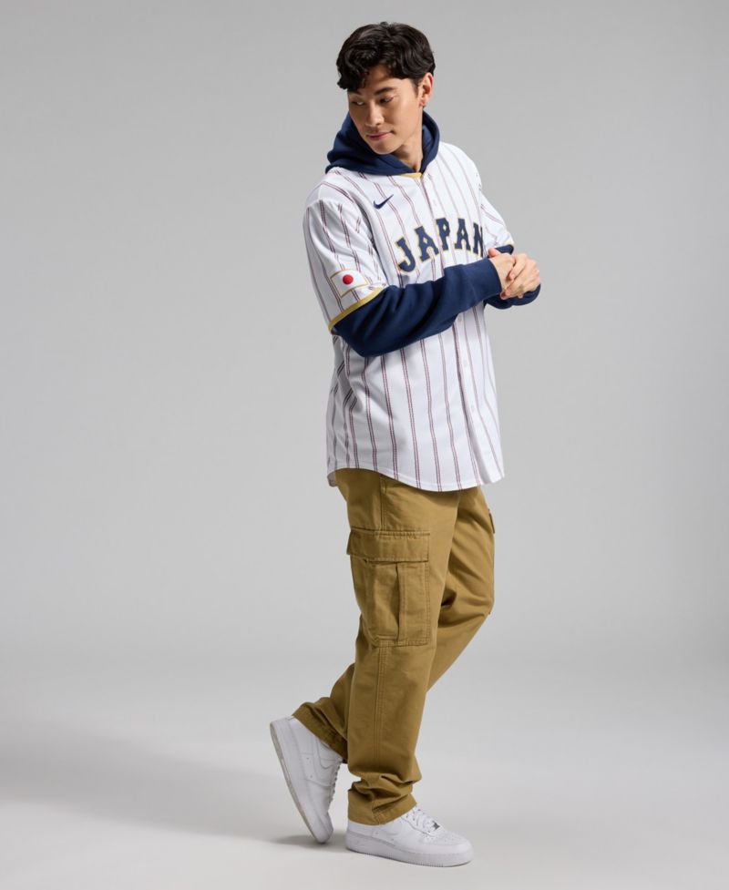 Men's Yoshinobu Yamamoto White Japan Baseball 2026 World Baseball Classic Stadium Jersey