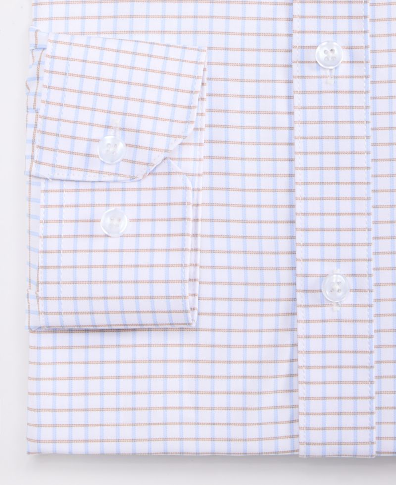 Men's Slim-Fit Performance Four-Way Stretch Dress Shirt
