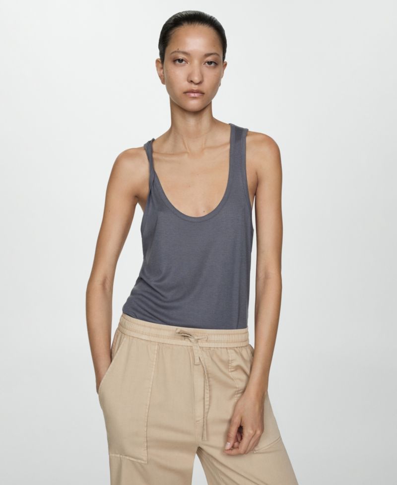 Women's Elastic Waist Cotton Pants