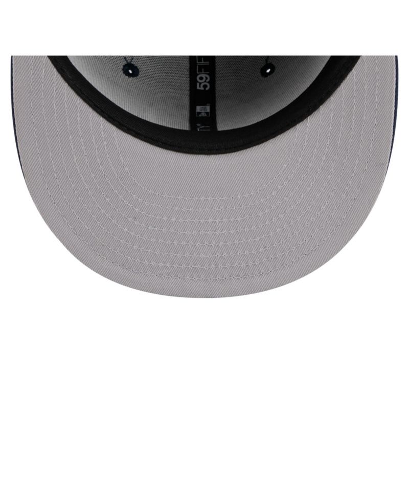 Men's Navy Minnesota Timberwolves Tonal Color Pack 59FIFTY Fitted Hat