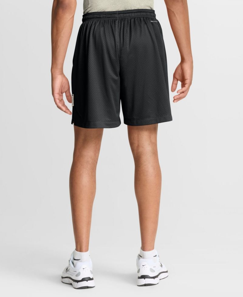 Men's Black/Platinum Pittsburgh Steelers Sideline Standard Issue Dri-FIT Reversible Shorts