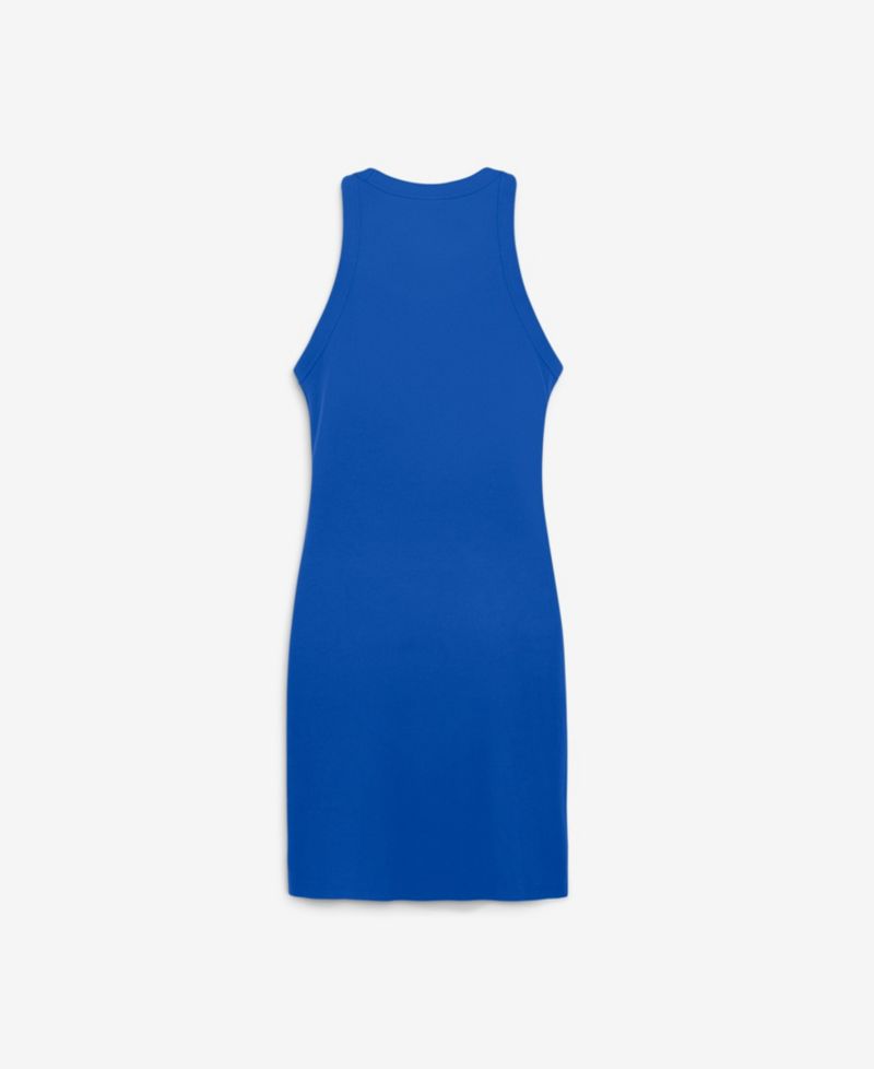 Women's Detroit Lions Push Beyond Ribbed Slim-Fit Crewneck Sleeveless Dress