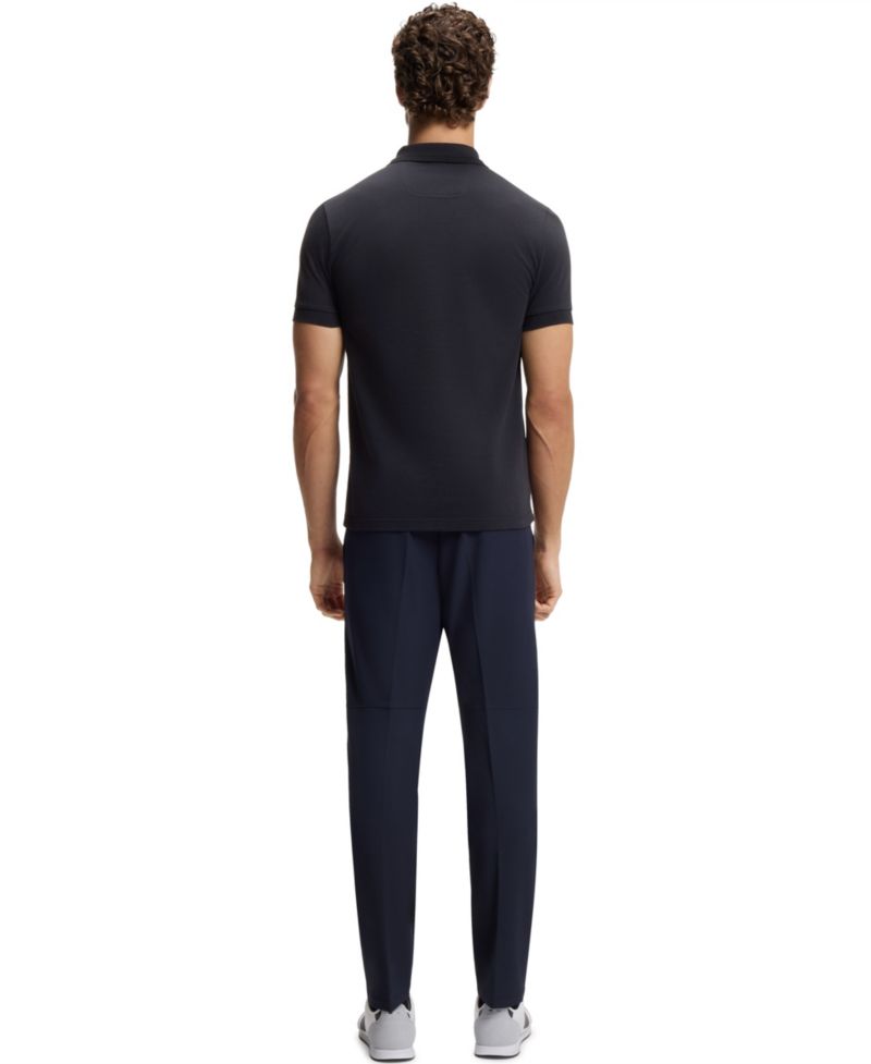Men's Cotton Piqu&eacute; Slim-Fit Polo Shirt