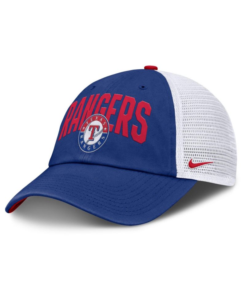 Men's Royal Texas Rangers Primetime Club Adjustable Trucker Hat