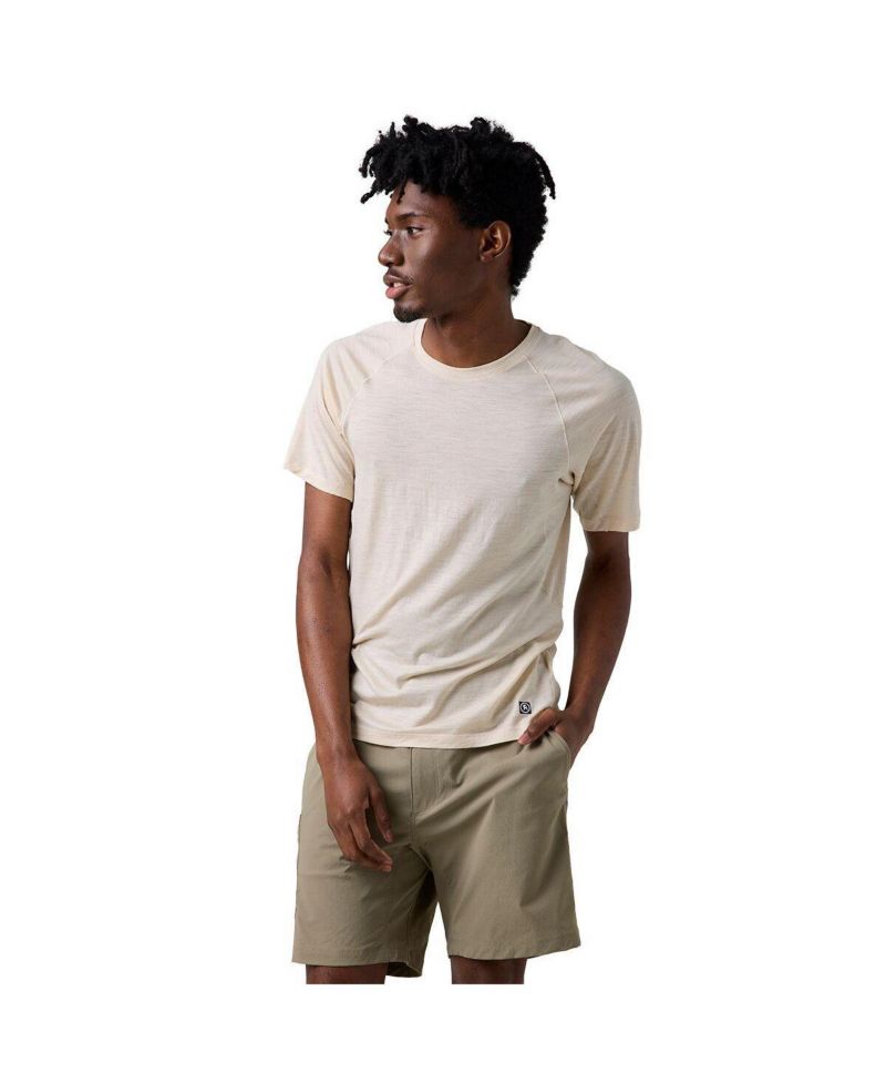 Men's Wasatch Adventure RWS Merino Lt-Wt Tech Tee Performance Shirts Short Sleeve