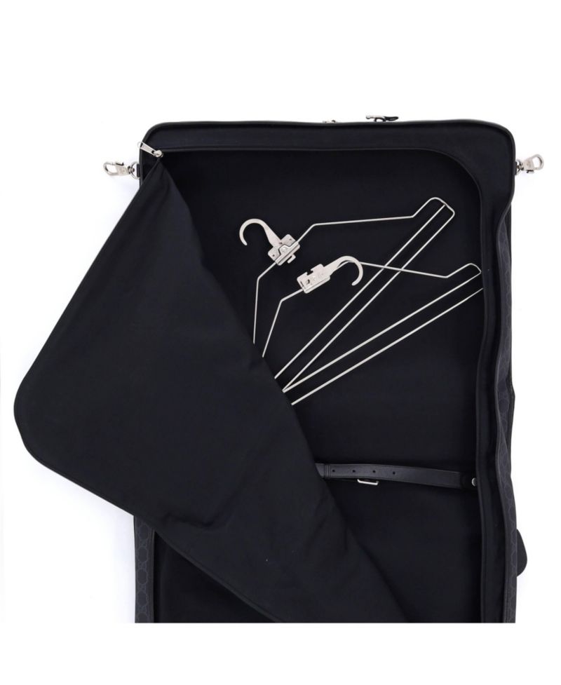 Retro Interlocking G Garment Bag GG Coated Canvas