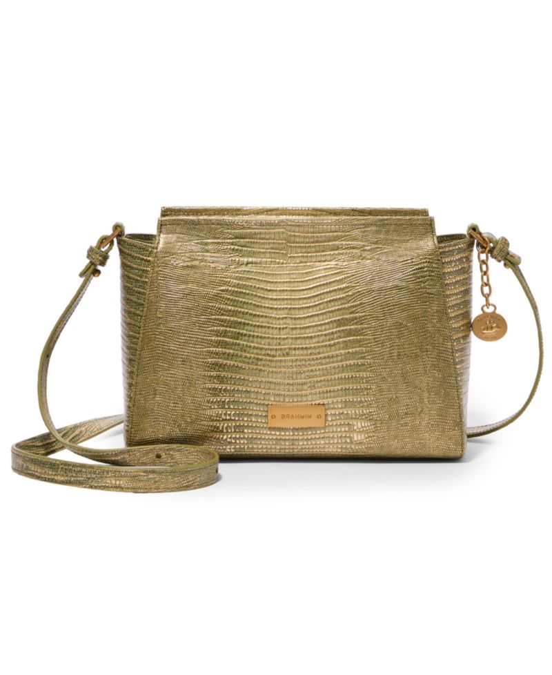 Hillary Bachata Medium Leather Crossbody Handbag
