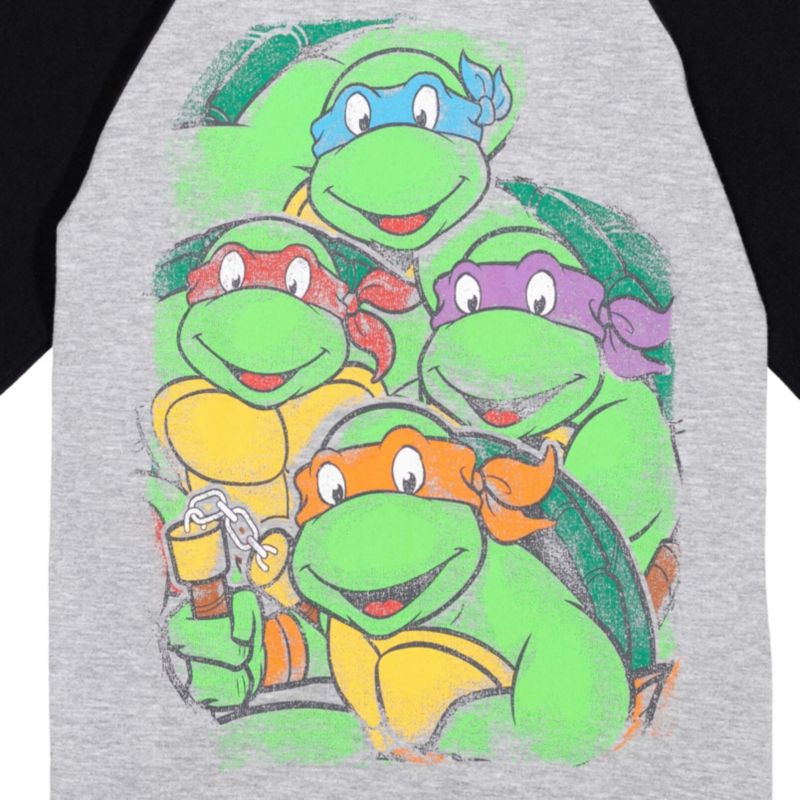 Toddler Boys Teenage Mutant Ninja (2T-5T) Turtles 2 Pack T-Shirts