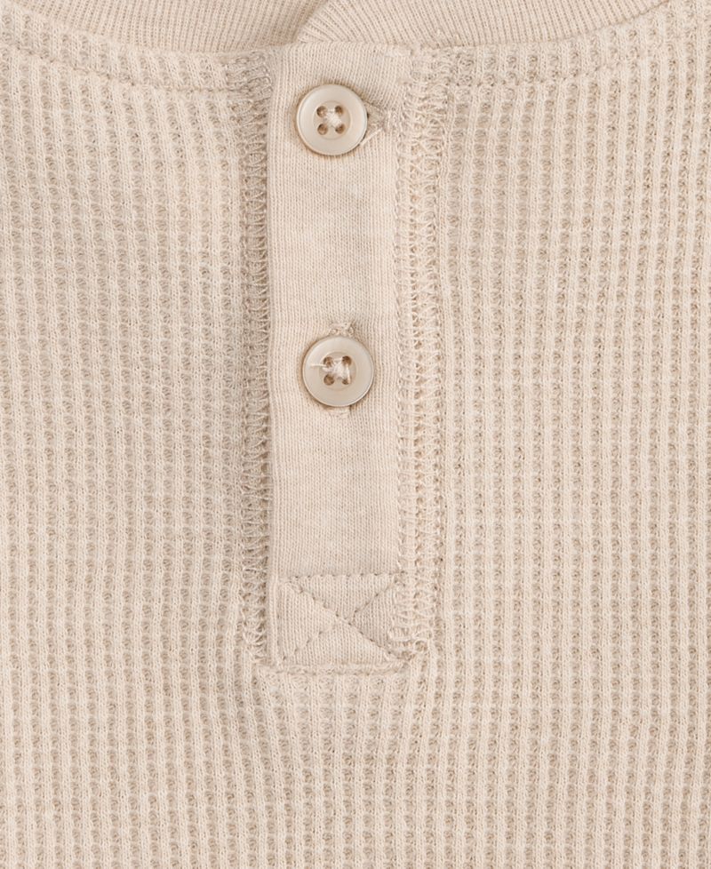 Baby Boys' Mix & Match Waffled Henley T-Shirt