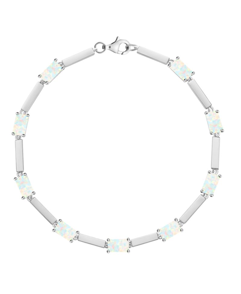 Amethyst (2.2 ct. t.w.) Bracelet in Sterling Silver (Also Available in Multi-Stones)