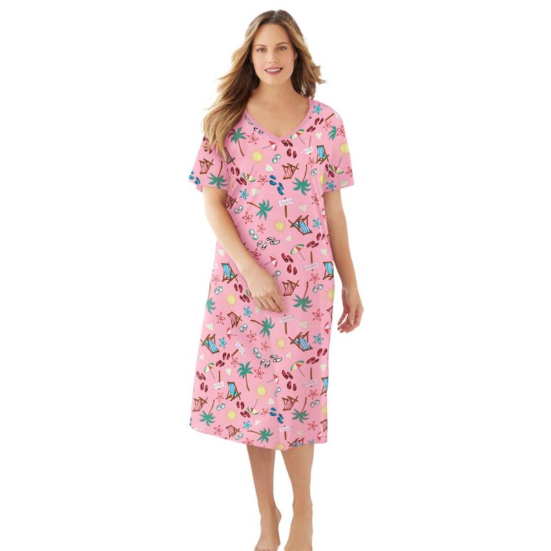 Flamingo Розовый Пляжный
