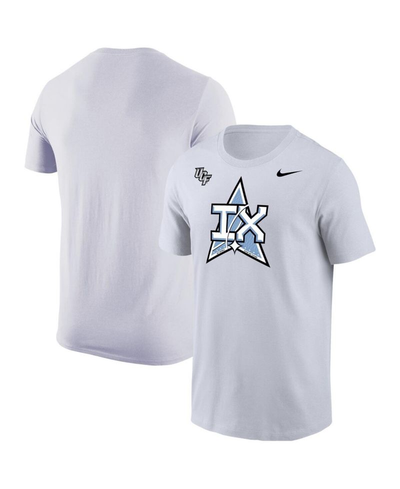 Men's White UCF Knights 2025 Space Game Patch Core T-Shirt