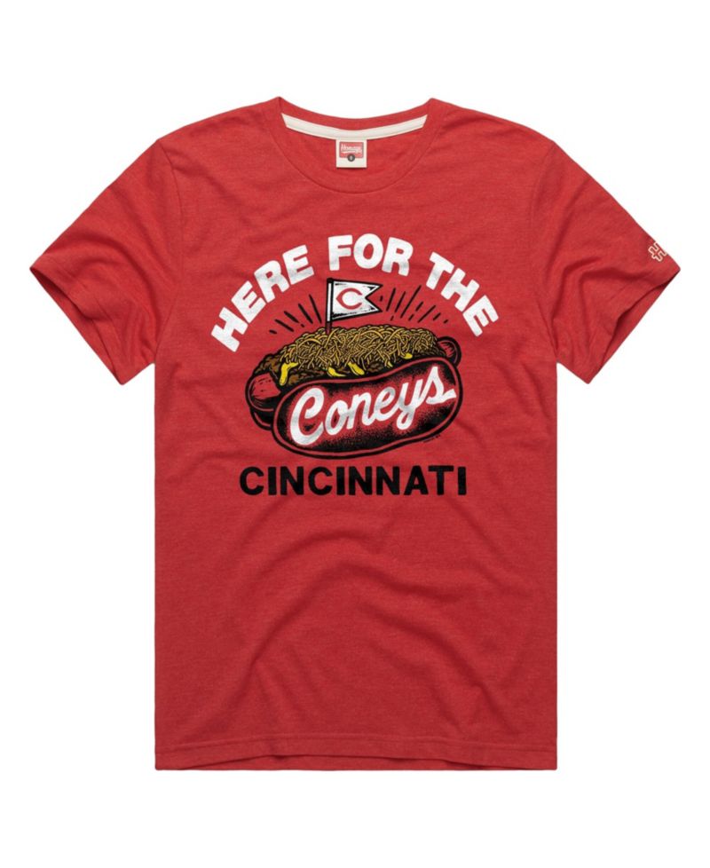 Men's Red Cincinnati Reds Tri-Blend Hyperlocal T-Shirt