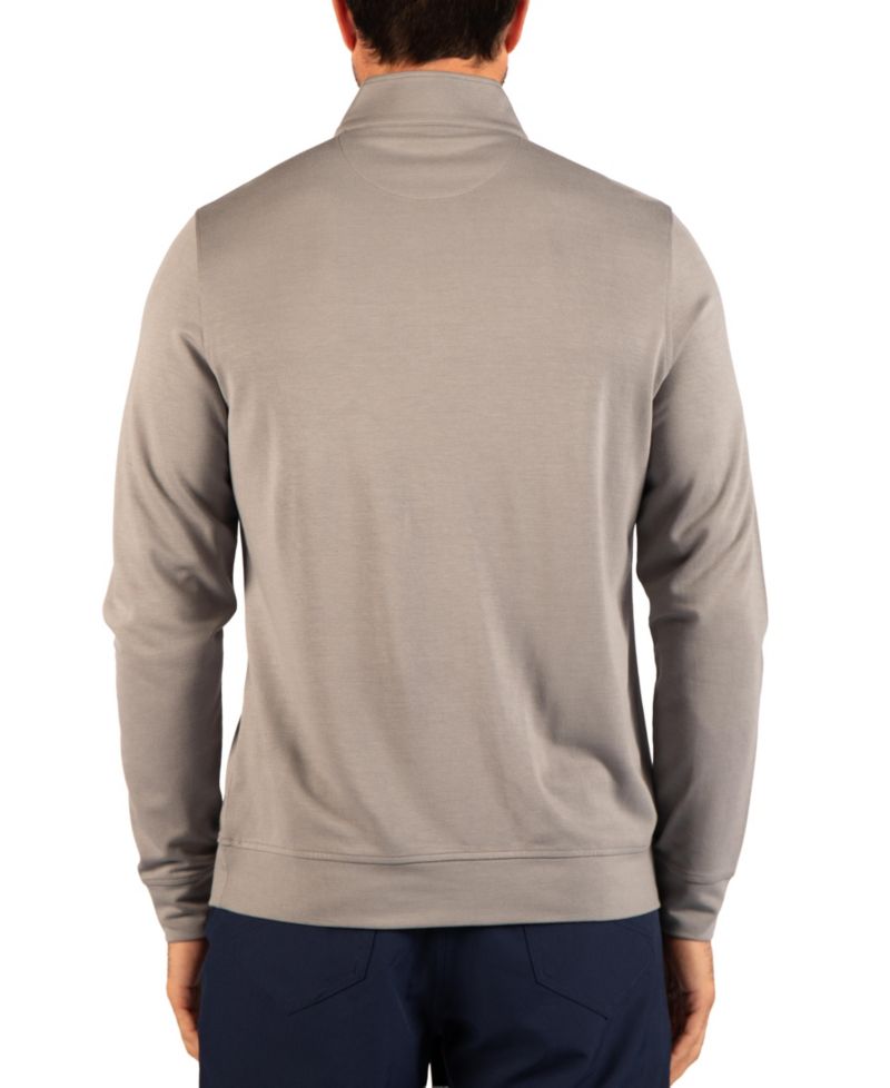 Men's Soft Stonewashed Quarter Zip Sweater
