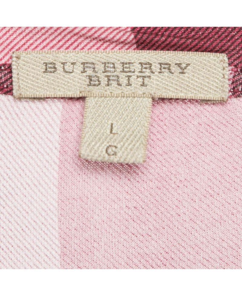 Women's Brit Pink Plaid Modal Jersey Top