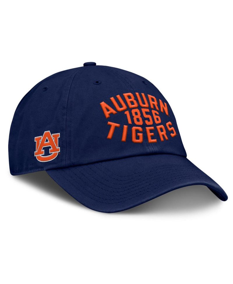 Men's Navy Auburn Tigers Archer Adjustable Hat