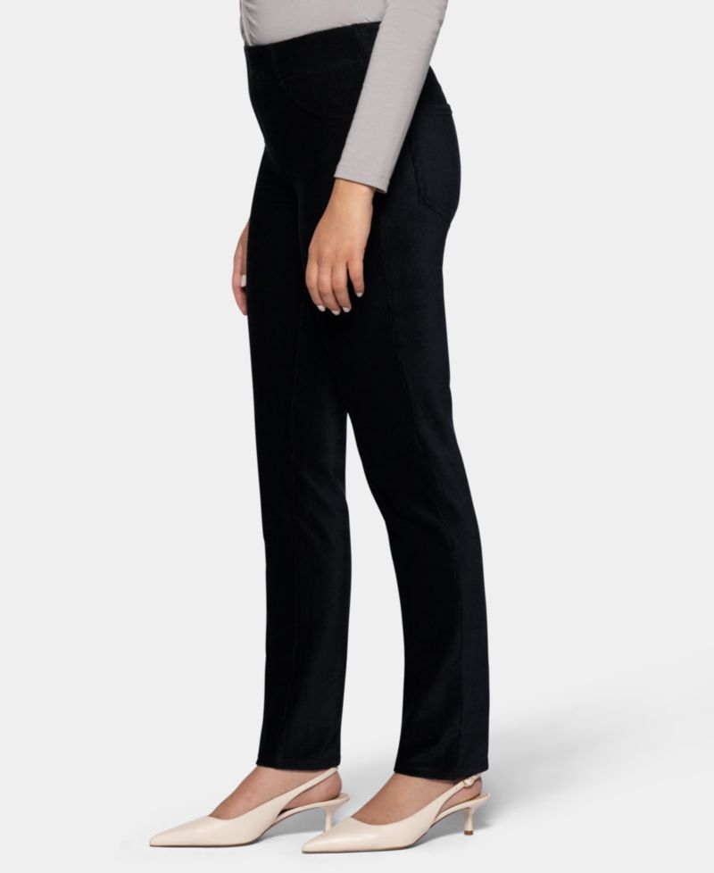 Women's Classic Corduroy Pull-On Mid-Rise Pants