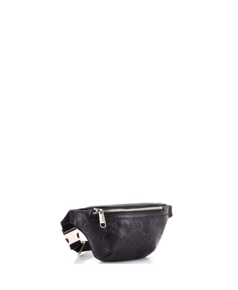 Small Belt Bag GG Embossed Perforated Leather
