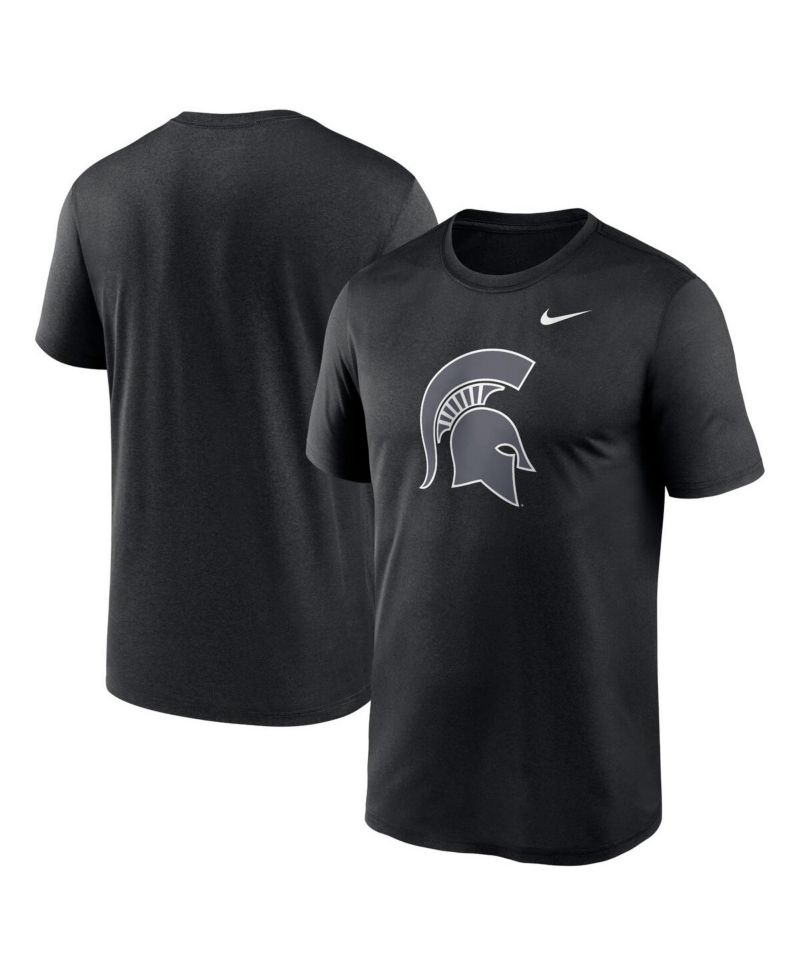 Men's Black Michigan State Spartans Color Pop Logo Legend T-Shirt