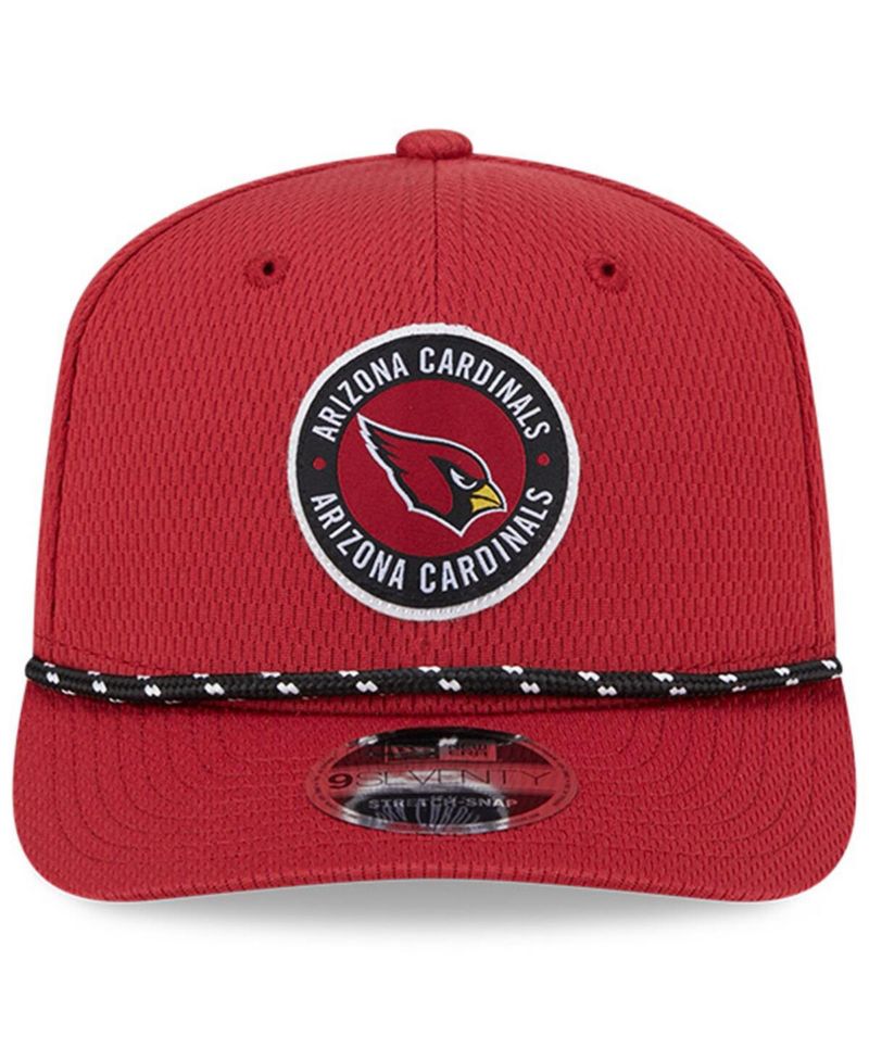 Men's Cardinal Arizona Cardinals 2024 Sideline 9SEVENTY Stretch-Snap Hat