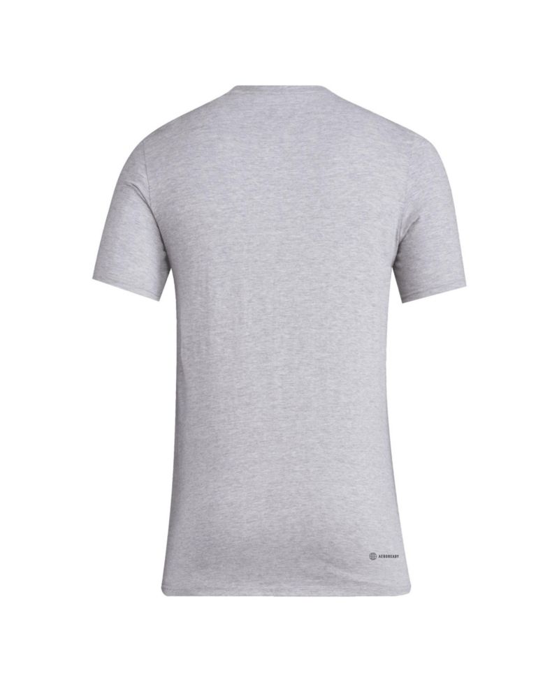 Men's Gray Tennessee Volunteers Football Poly T-Shirt