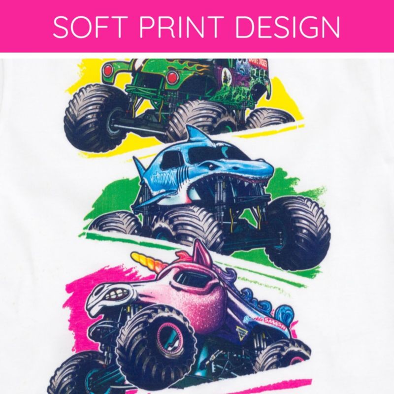 Little Girls Drop Shoulder T-Shirt and Bike Shorts Outfit Set