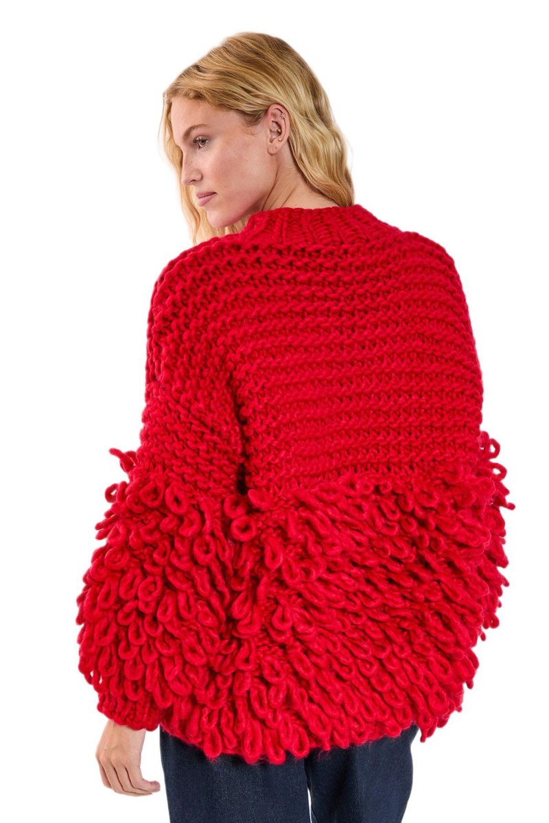 Women's Loopy Quarter Zip Sweater
