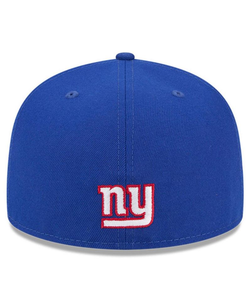 Men's Royal New York Giants 100th Season 59FIFTY Fitted Hat