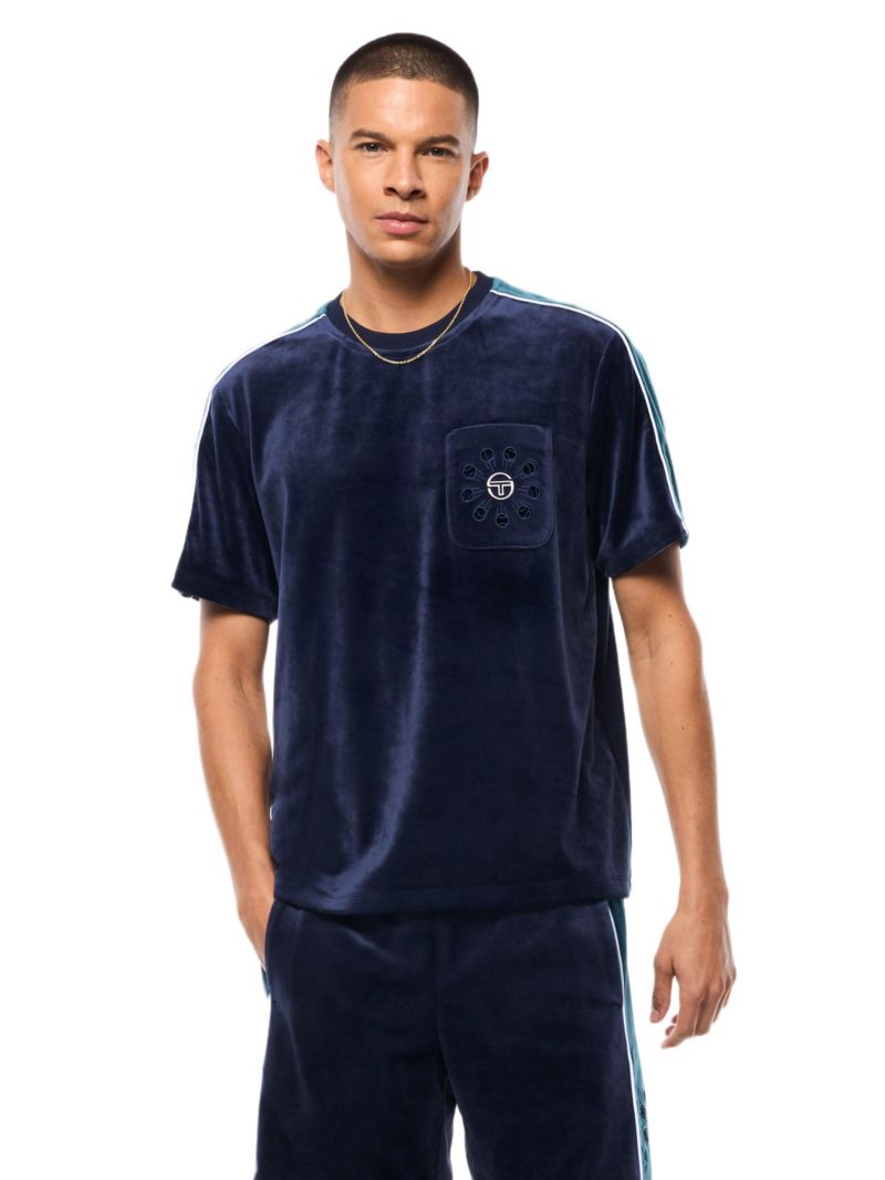 Men's Cresta Velour Pocket T-shirt