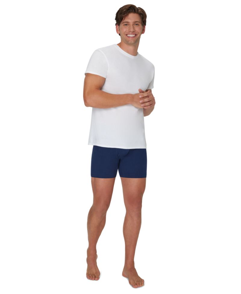 Men's Ultimate Crewneck Undershirts, 6-Pack