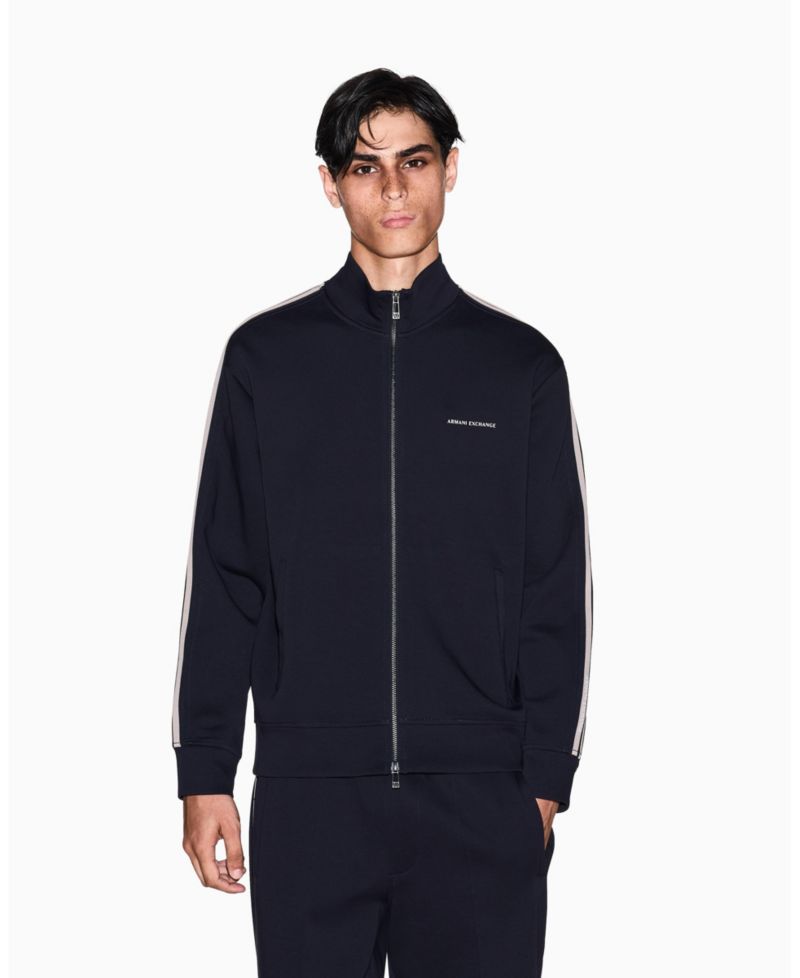 Men's Tape Full Zip Sweatshirt