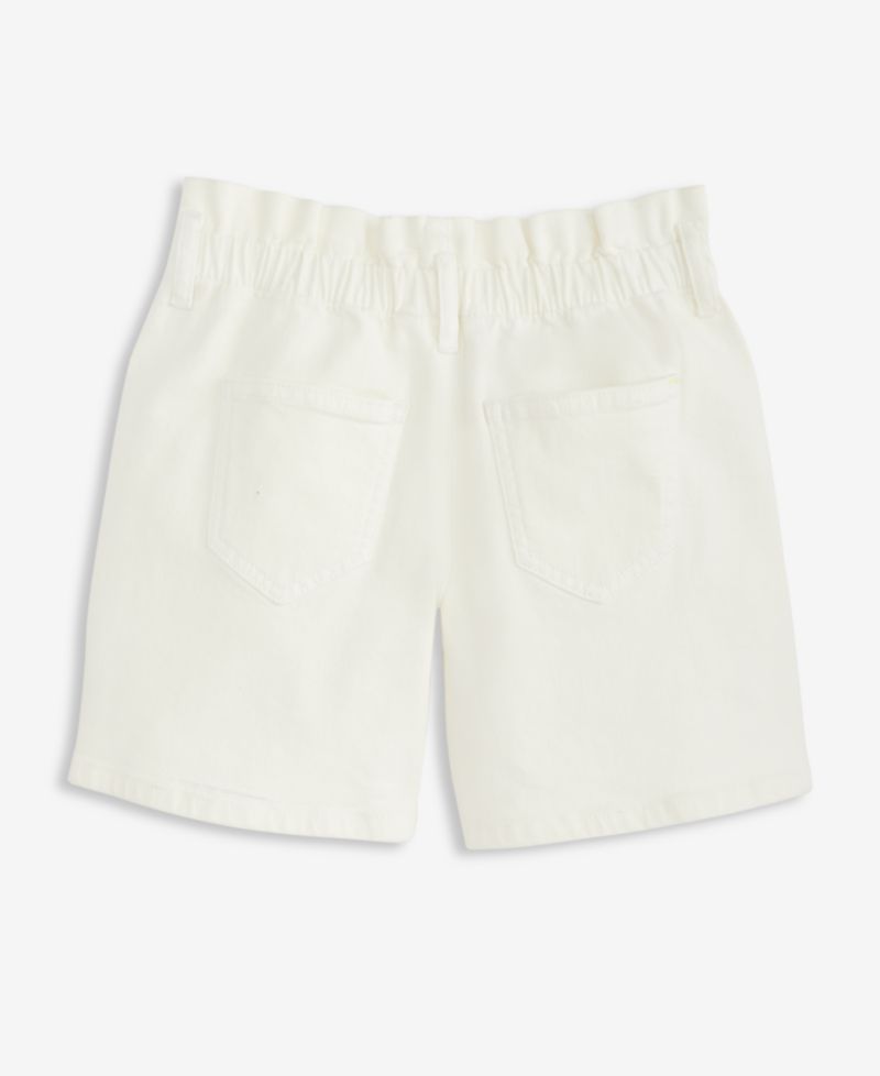 Girls' 5-20 Denim Paperbag Shorts