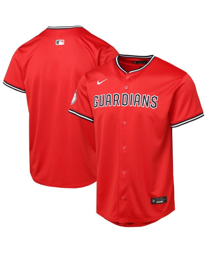 Big Boys and Girls Red Cleveland Guardians Alternate 2 Limited Jersey