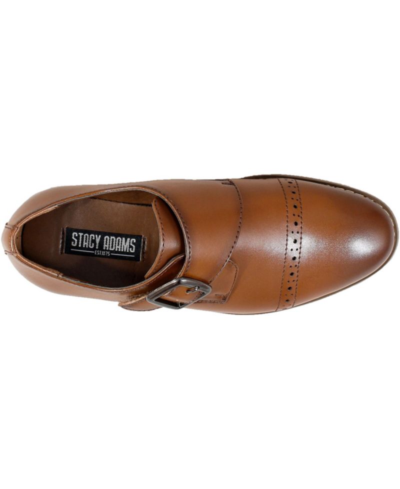 Big Boy Desmond Cap Toe Monk Strap Shoe