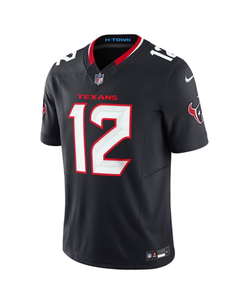 Men's Nico Collins Navy Houston Texans Team Vapor F.U.S.E. Limited Jersey