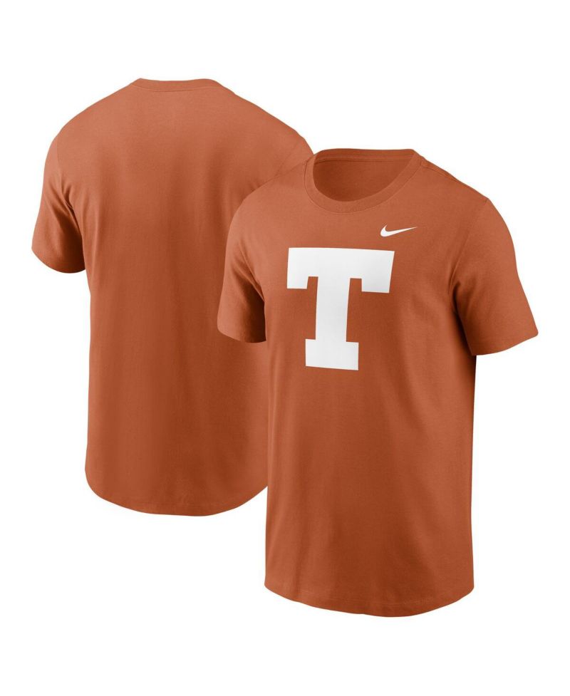 Men's Texas Orange Texas Longhorns Baseball Logo T-Shirt