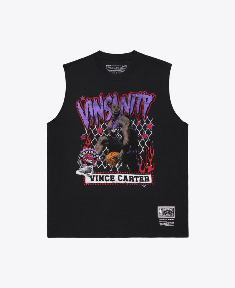 Men's Vince Carter Black Toronto Raptors Best in Class Tank Top
