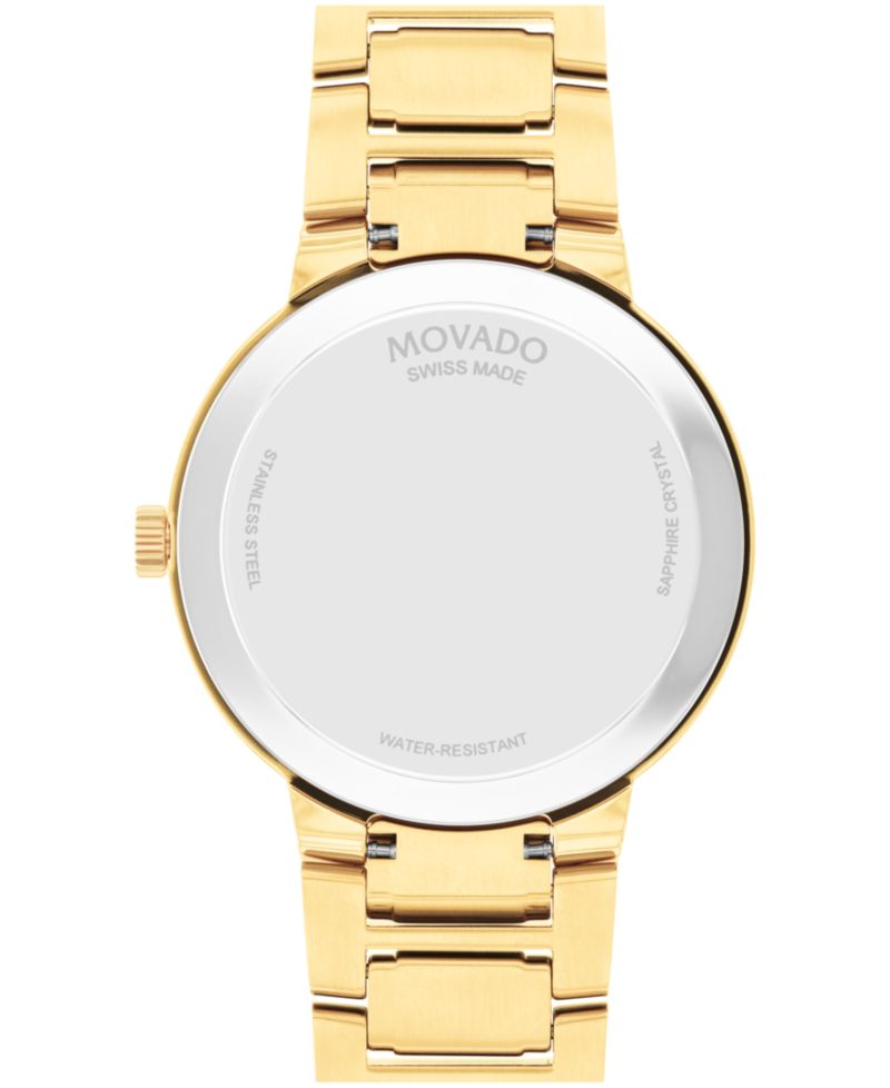 Men's Portfolio Swiss Quartz Yellow Pvd Watch 40MM