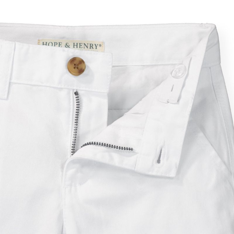 Toddler Boys Hope and Henry Cotton Stretch Chino Short