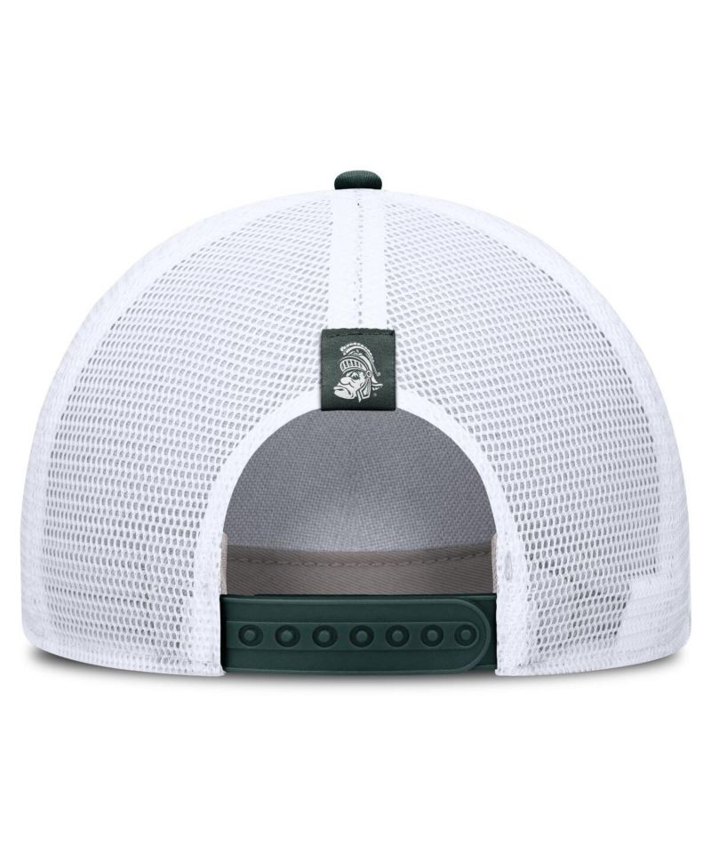 Men's and Women's Gray Michigan State Spartans 2026 Basketball Refresh 5-Panel Rise Trucker Hat