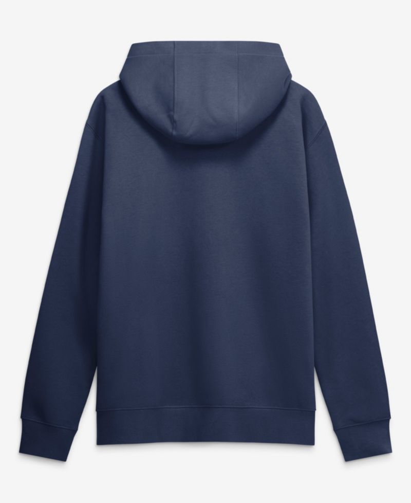 Men's Navy Milwaukee Brewers Primetime Lockup Full-Zip Hoodie