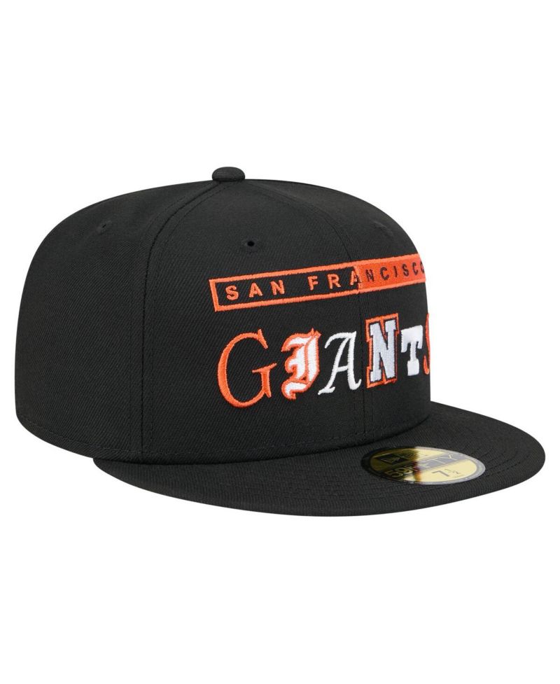 Men's Black San Francisco Giants Ransom 59FIFTY Fitted Hat