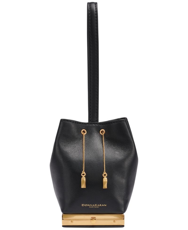 Sisal Mini Leather Clutch Shoulder Bag